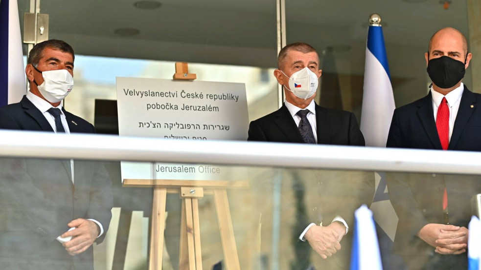 Magyarország után Csehország is diplomáciai képviseletet nyitott Jeruzsálemben