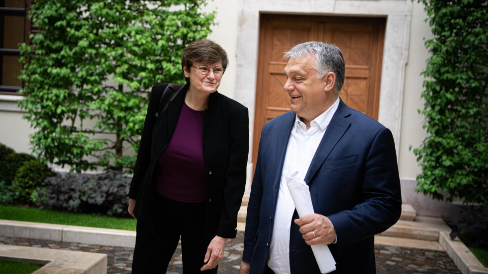 Karikó Katalint fogadta Orbán a Karmelita kolostorban