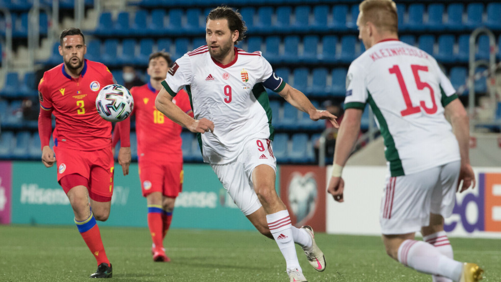 VB-selejtező: szenvedős félidő után sima vendéggyőzelem Andorrában