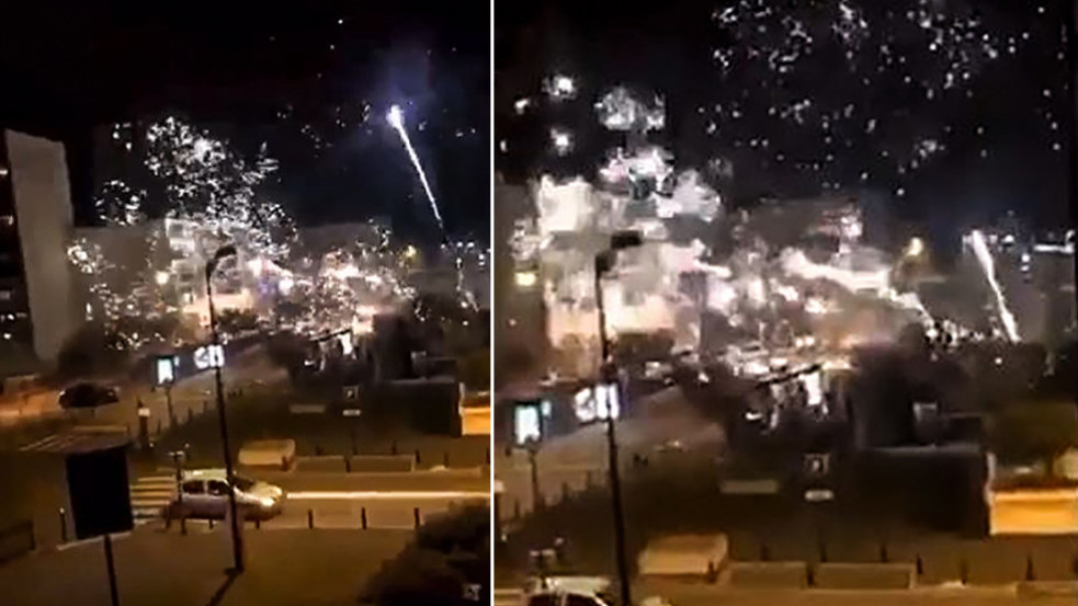 "Senki nem tiszteli a rendőröket" - Fémrudakkal és tűzijátékkal rohantak meg egy párizsi rendőrörsöt