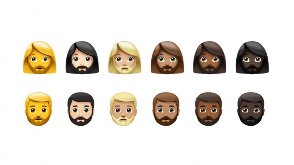 Most már van szakállas nő emoji is az iPhone-okon