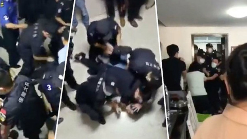Brutális razzia: Bordát is törtek a házi gyülekezetre rontó kínai rendőrök