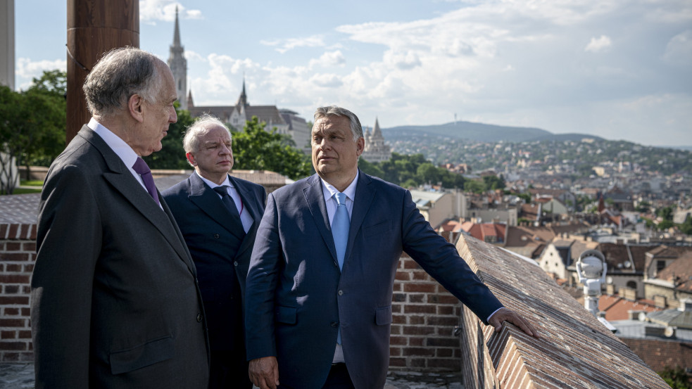 "Az egész világ zsidó közössége hálás Magyarországnak" - Orbánnal tárgyalt a Zsidó Világkongresszus elnöke