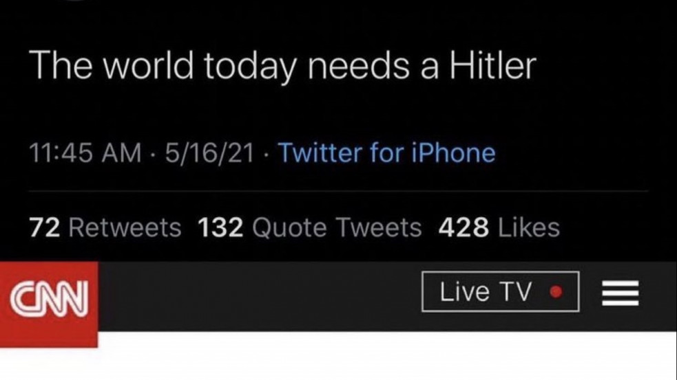A CNN külsős szerzője szerint a mai világnak szüksége van egy Hitlerre