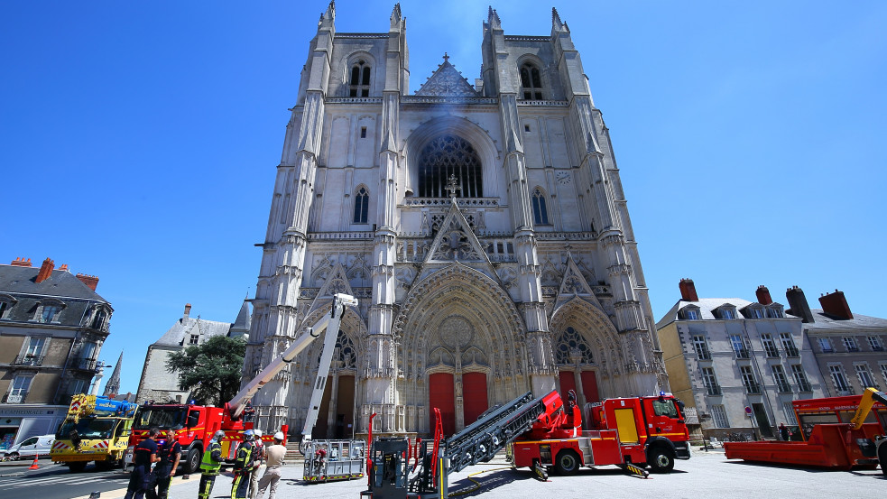 Ruandai bevándorló ismerte be a nantes-i székesegyház felgyújtását