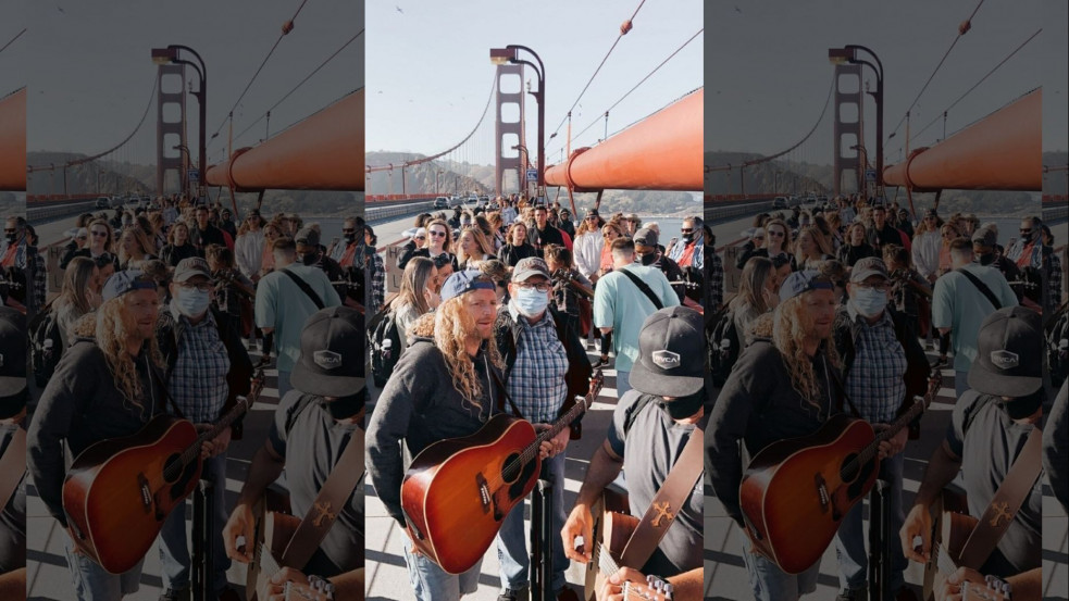 A Bethel Church bevette a Golden Gate hidat - dicsérettel tiltakoznak a "némító" rendeletek ellen