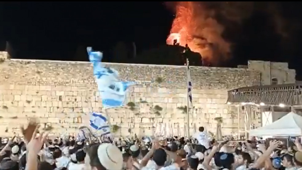 Valóban az al-Akszát mardosó lángokat ünnepelte több ezer zsidó fiatal tegnap?
