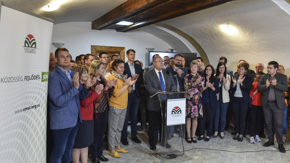 Történelmi eredményt ért el a Vajdasági Magyar Szövetség a szerb választásokon