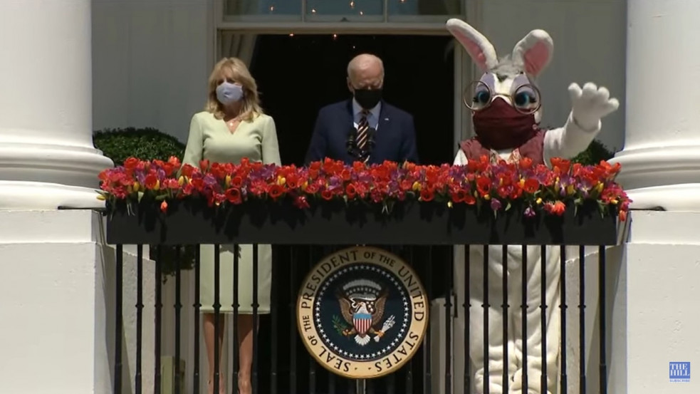 A húsvéti nyuszi belefért, Jézus már nem, Biden ünnepi köszöntőjébe