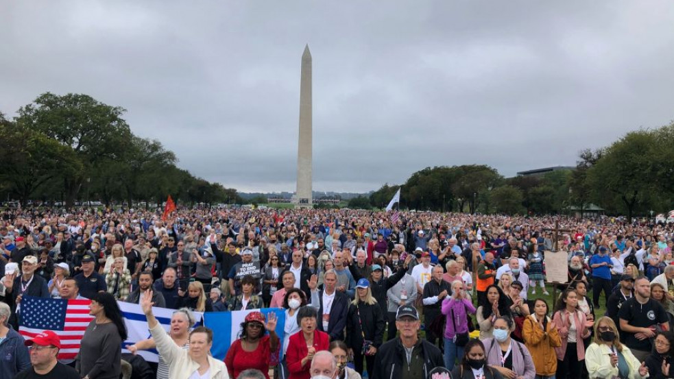 Hihetetlen tömeg kiáltott Istenhez a hétvégén Washingtonban, mentse meg Amerikát