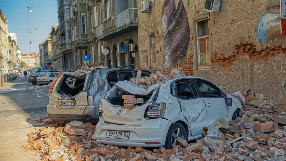 Földrengés rázza Horvátországot, Magyarországon is okozott károkat