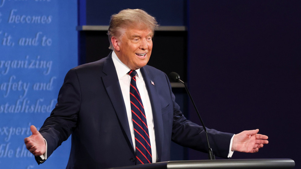 Trump hallani sem akar „virtuális vitáról” Bidennel