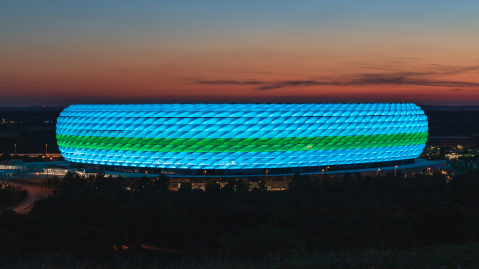 Az UEFA nem engedi a müncheni stadion szivárványszínű díszkivilágítását