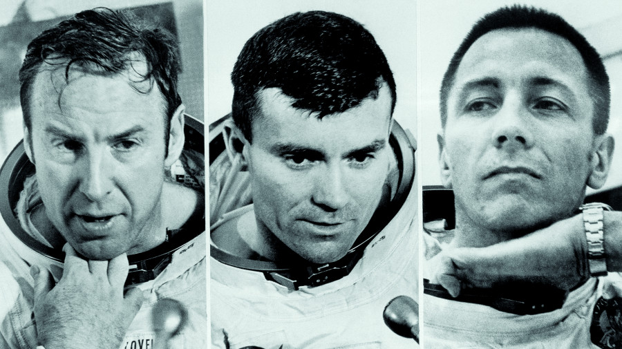  Jim Lovell, Fred Haise és John Swigert