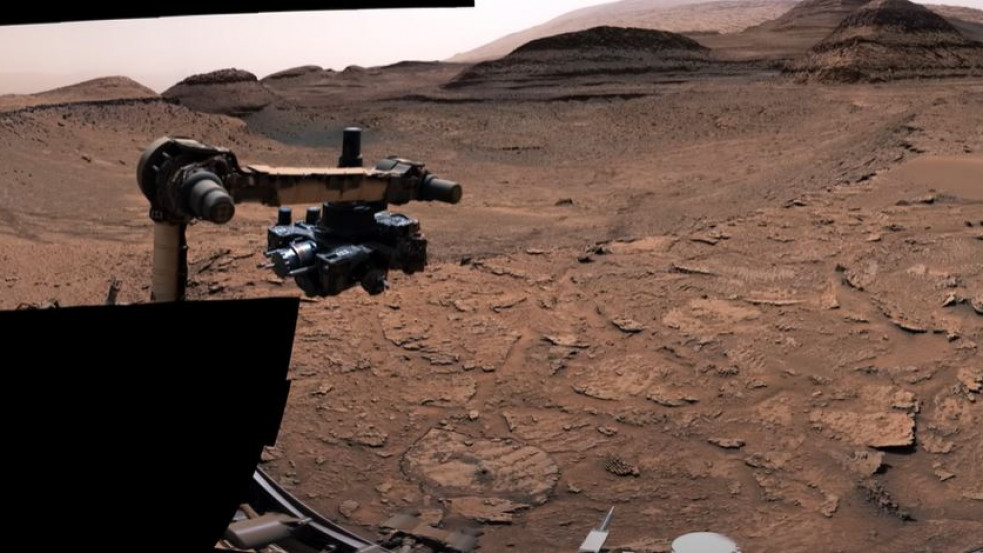 Fotó: halszálka formájú sziklát találtak a Marson, megindultak a találgatások