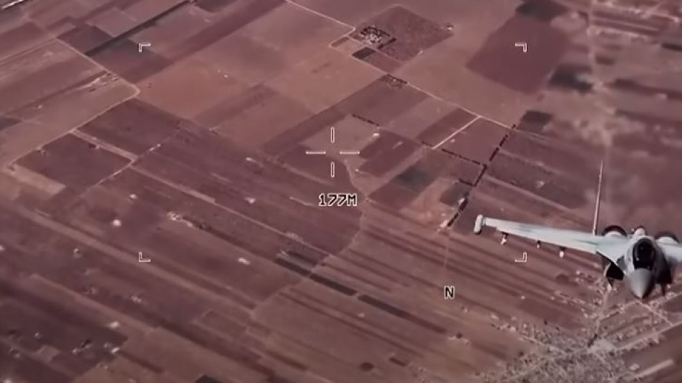 Videó: amerikai drónokat ijesztgettek orosz vadászgépek Szíria felett