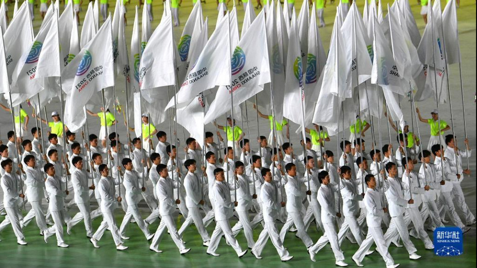 Kínai olimpiai bajnokok versenyeznek a 14. Kínai Nemzeti Játékokon (x)