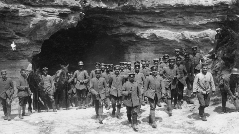 Megtalálták a hírhedt Winterberg-alagutat, amit közel 300 német katonára robbantottak rá az első világháborúban