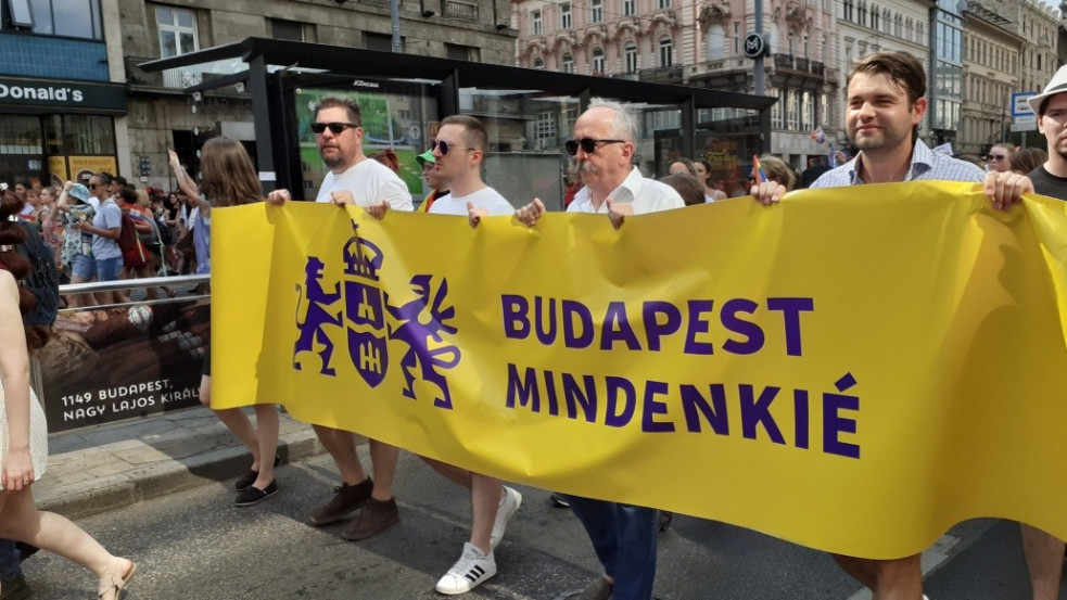 Jobbikos politikus is kiment a Pride-ra, a párt cáfolja, hogy etikai eljárást kezdeményezett volna vele szemben