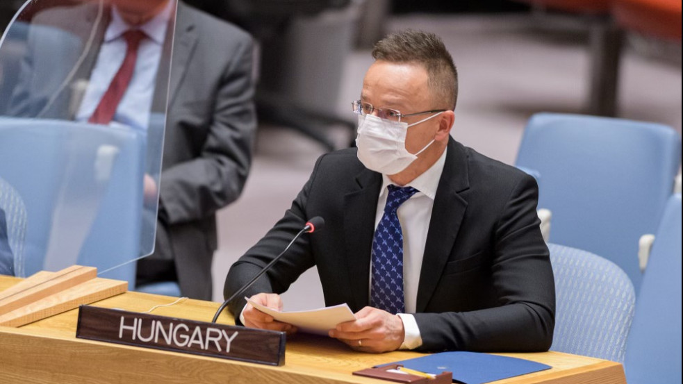 "Tisztességtelen Izrael-ellenes politikát folytatnak" - kemény beszédet mondott Szijjártó az ENSZ-ben