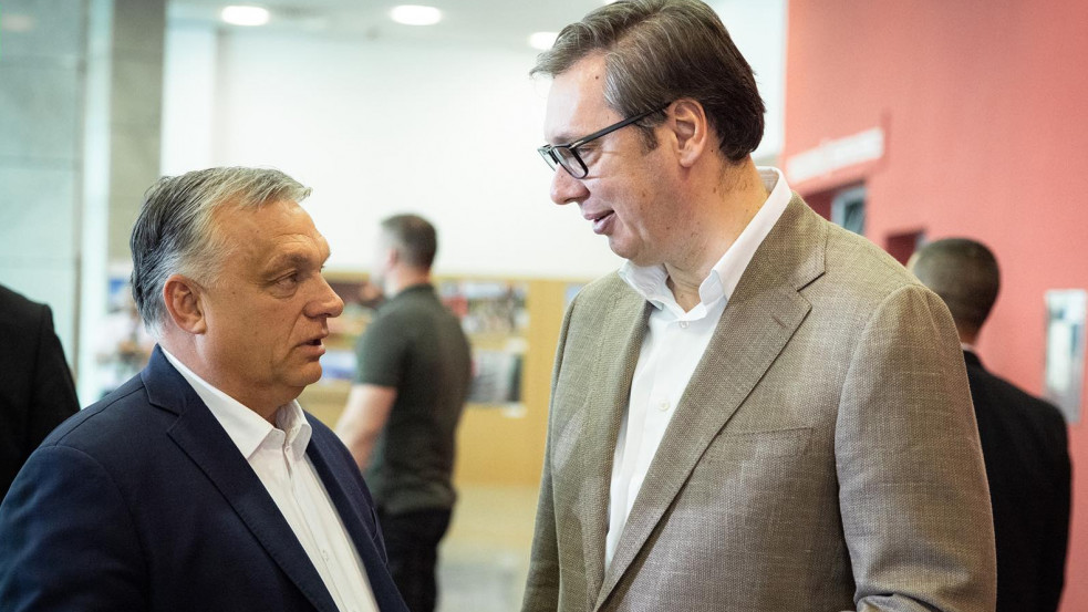Kitüntetést kap Orbán Viktor a szerb elnöktől