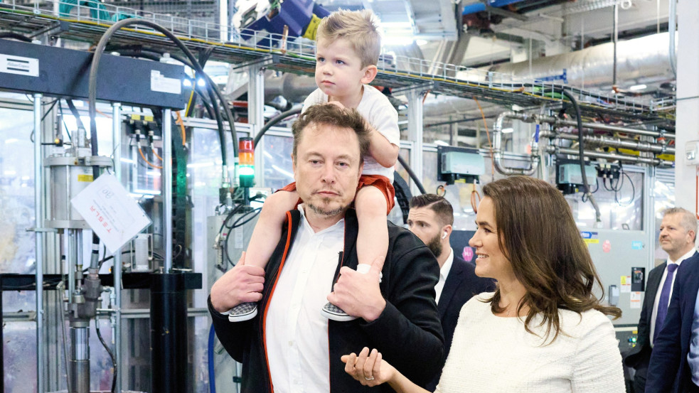 Elon Musk és Novák Katalin négyszemközt tárgyalt egymással Austinban