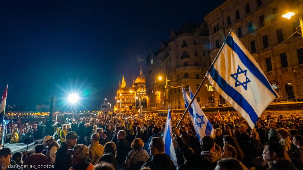 Over 5000 demonstrated in solidarity with Israel in Budapest
