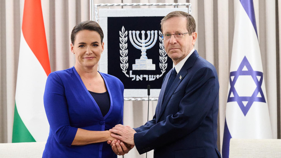 Novák Katalin Jeruzsálemben: ami Izraellel történik, az nekünk magyaroknak sosem lehet közömbös