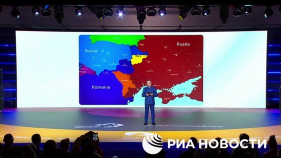 Sokkoló térképpel állt elő Medvegyev: Kárpátalját Magyarországhoz csatolná
