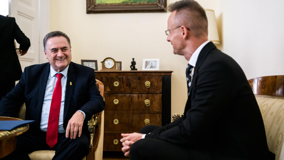 Szijjártó az izraeli külügyminiszterrel tárgyalt Budapesten