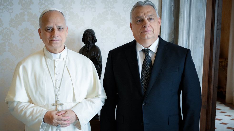 Orbán a közel-keleti helyzetről is egyeztetett XIV. Leó pápával
