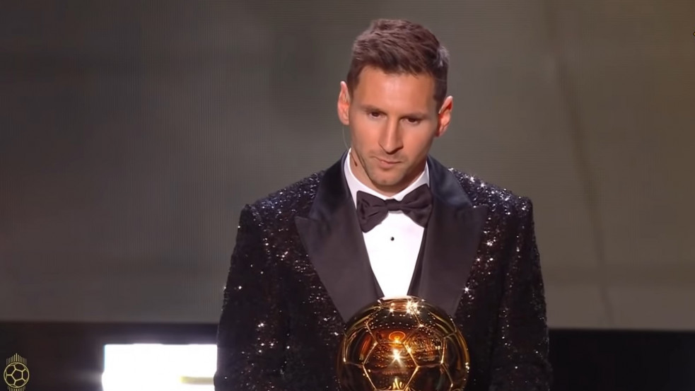 Hetedszer is Messi nyerte az aranylabdát