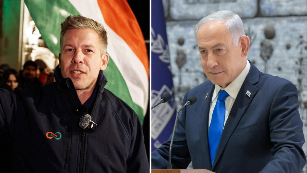 Magyar Péter budapesti látogatásra hívta Netanjahut