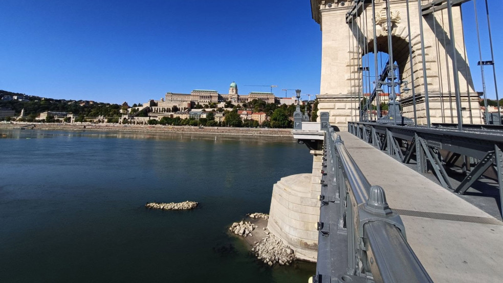 Sose volt még ilyen alacsony a Duna Budapestnél