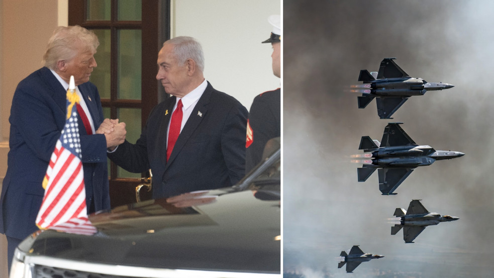 Politico: Trump tanácsadói szerint célszerűbb lenne, ha Izrael mérné az első csapást Iránra