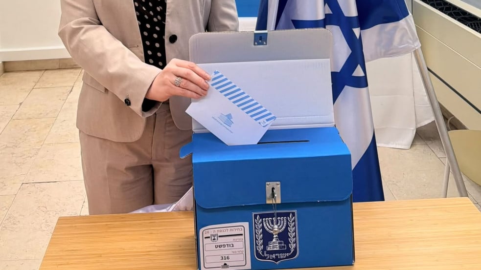 Megkezdődött a parlamenti választás Izrael külképviseletein
