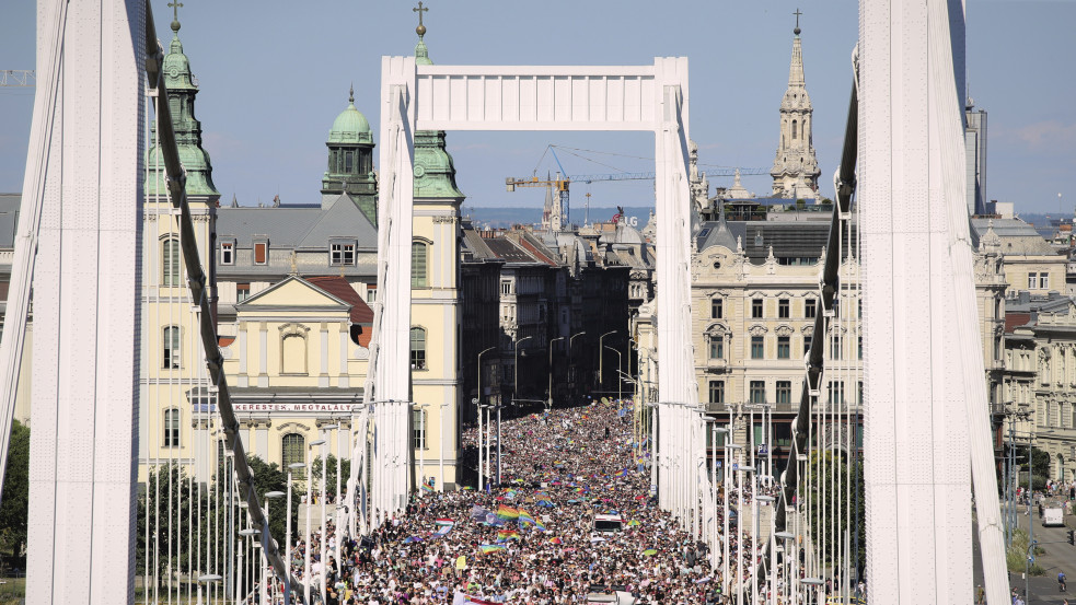 A Budapest Pride a liberális jogrend csúfos végét jelzi
