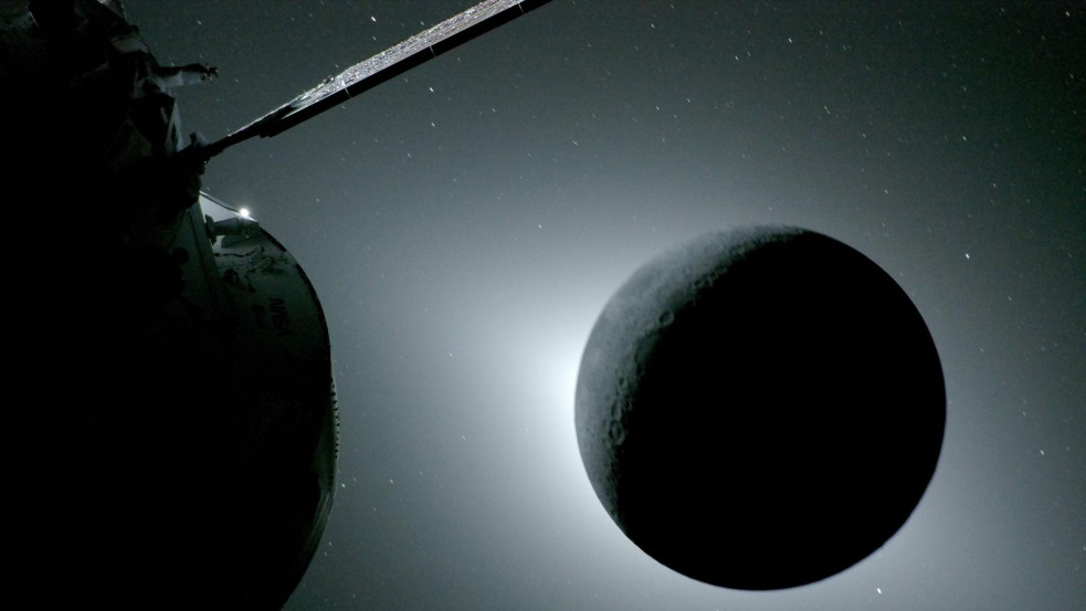 Fotó: Észveszejtő képeket lőttek az Artemis II űrhajósai, miközben történelmi űrrekordot döntöttek