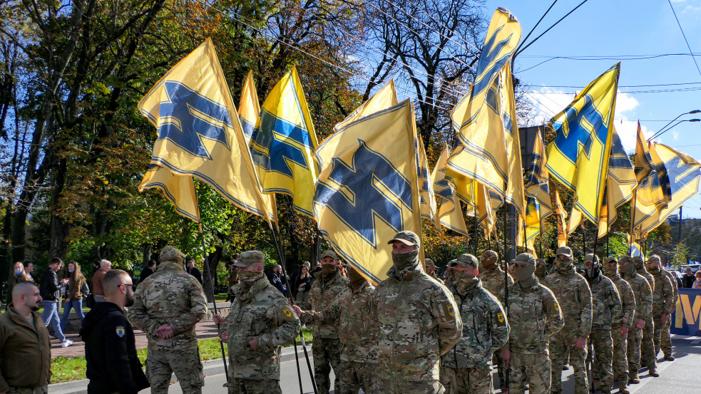 Terrorszervezetnek minősítette az orosz legfelsőbb bíróság az ukrán Azov ezredet