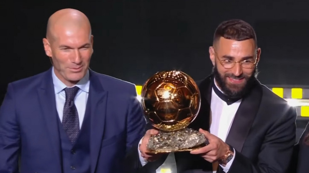 Aranylabda: Karim Benzema a legjobb