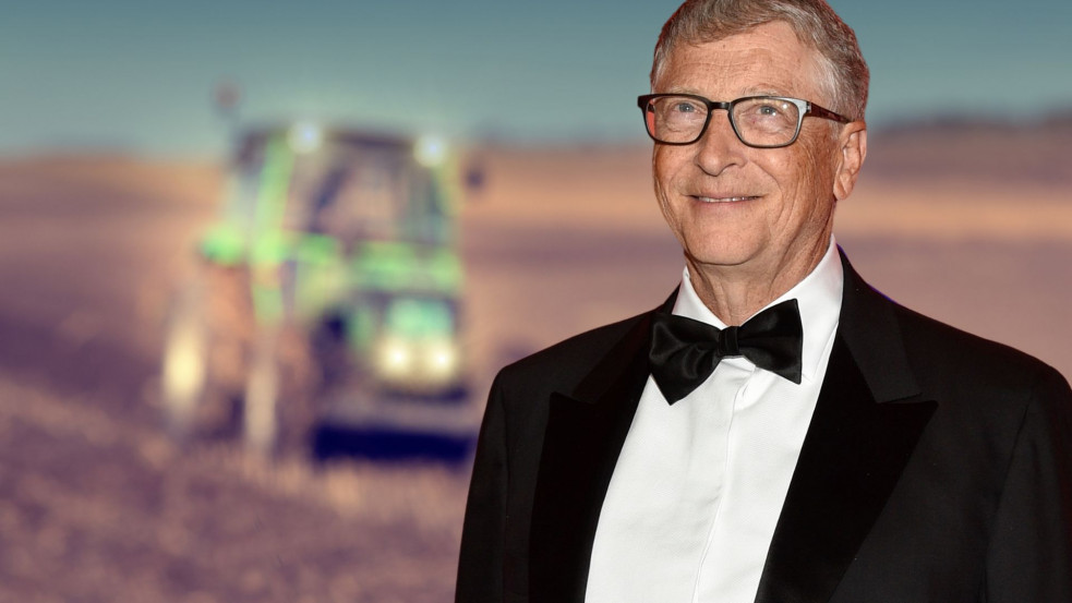 Miért vásárol gőzerővel termőföldeket Bill Gates?