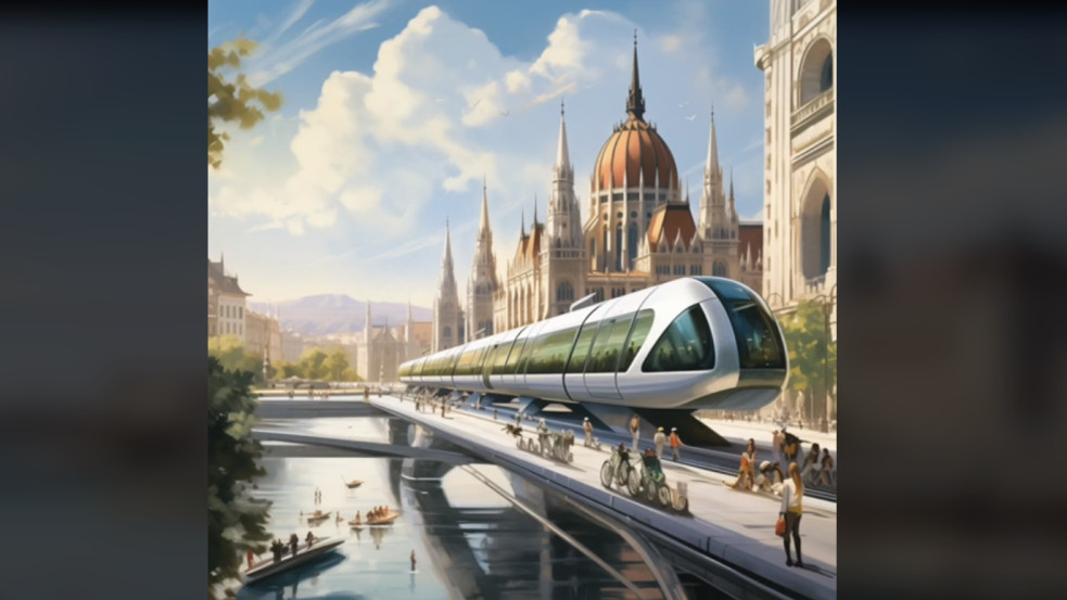 Így fog kinézni Budapest 50 év múlva a mesterséges intelligencia szerint