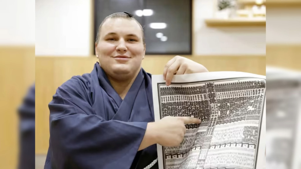 Szumóbajnok lett a háború borzalmait maga mögött hagyó ukrán menekültből