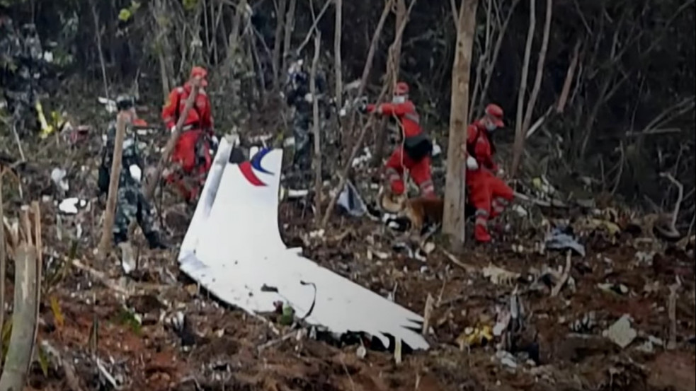 Szándékosan okozhatták a márciusi, dél-kínai repülőszerencsétlenséget