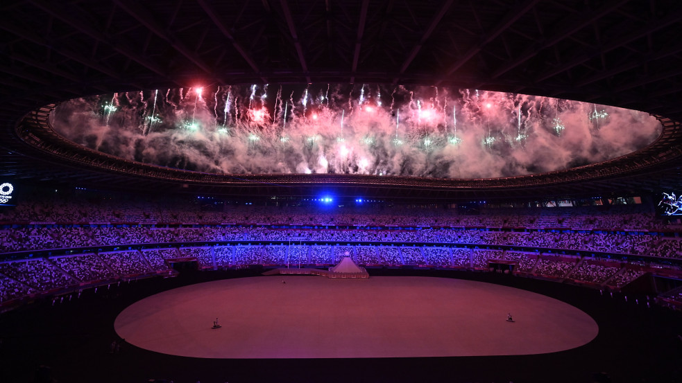 Tokió 2020: közel üres stadionban zajlik az ünnepélyes megnyitó - videó