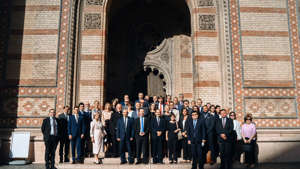 Magyarországra akkreditált diplomaták köszöntötték Izraelt a zsidó újév alkalmából