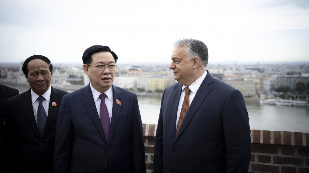 A vietnami nemzetgyűlés elnöke látogatta meg Orbán Viktort