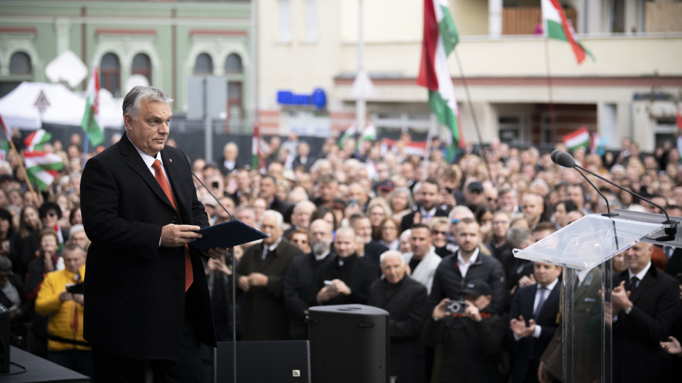 Orbán 56-os beszéde: a brüsszeli magaslesről lövöldöznek Magyarországra, ott fogják végezni, mint elődeik