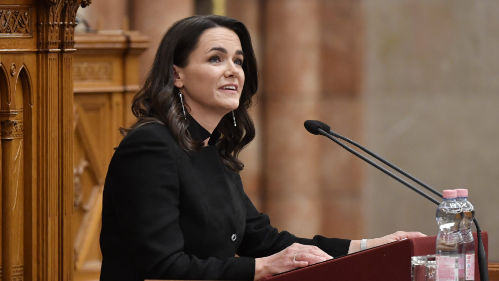Novák Katalin: Elnökként is a békesség embere akarok lenni