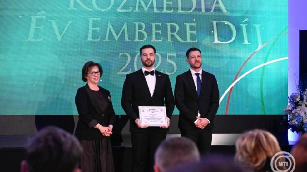 Kapu Tibor kapta a közmédia Év Embere díját